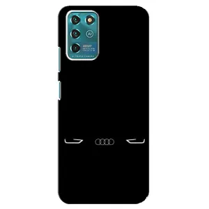 Силіконовий бампер з картинкою машини на ZTE Blade V30 Vita (Сілует Audi)