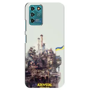 Чехлы на военную тематику для ZTE Blade V30 Vita (Азовсталь)