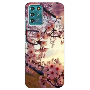 Чехол с принтом САКУРЫ на ZTE Blade V30 Vita (Цветущая сакура)