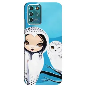 Чехлы с принтом СОВЫ для ZTE Blade V30 Vita (Девочка Сова)