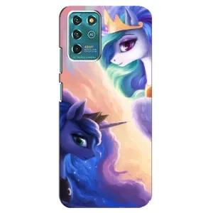 Чехол Unicorn на ZTE Blade V30 Vita (Единорожки на тучках)