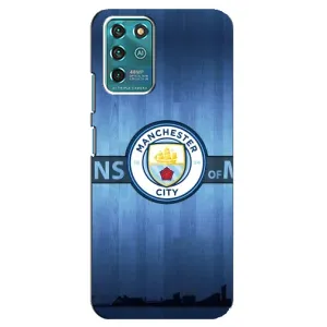 Силиконовые Чехлы принт Футбол на ZTE Blade V30 Vita (ManCity)