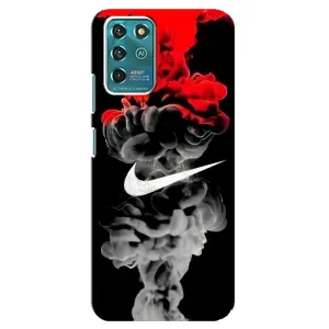 Силиконовый Чехол на ZTE Blade V30 Vita с картинкой Nike (Nike дым)