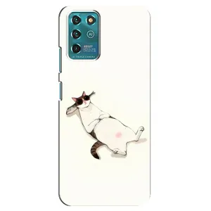 Чехол на тематику: Коты для ZTE Blade V30 Vita (Отдых)