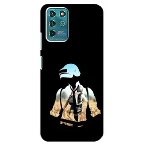 Чохол з картинкою "Герой Pubg" на ZTE Blade V30 Vita (Пубг мен)