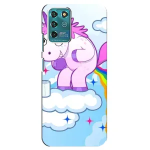 Чехол Unicorn на ZTE Blade V30 Vita (Радуга единорожка)