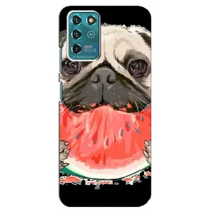 Чехол (ТПУ) Милые собачки для ZTE Blade V30 Vita (Смешной Мопс)