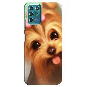 Чехол (ТПУ) Милые собачки для ZTE Blade V30 Vita (Йоршенский терьер)