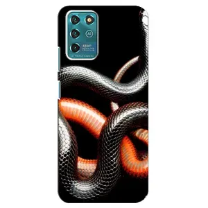 Чехлы с изображением разных животных для ZTE Blade V30 Vita (Змея)