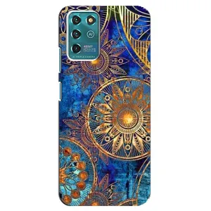 Чехлы со смыслом для ZTE Blade V30 Vita (Золотые узоры)