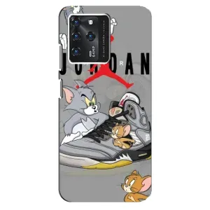 Силиконовый Чехол Nike Air Jordan на ЗТЕ Блейд В30 (Air Jordan)