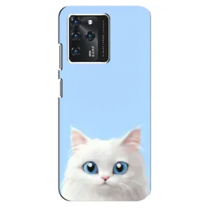 Чохол на тематику: Коти для ZTE Blade V30 (Білий кіт)