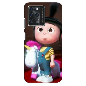Мультяшный принт на Чехол для ЗТЕ Блейд В30 (Девочка Агнес)