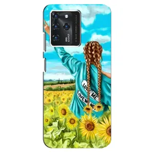 Чохол Стильні дівчата на ZTE Blade V30 (Дівчина на полі)
