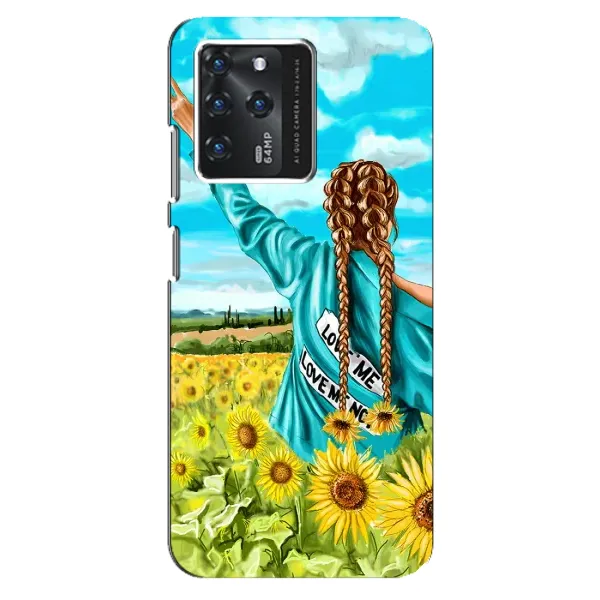Чехол с рисунком «Девушка на поле» для ZTE Blade V30 Чехол с рисунком «Девушка на поле» для ZTE Blade V30