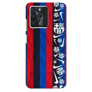 Чехол для ZTE Blade V30 (Барселона) (Фанат Барсы)