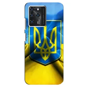 Чохол з картинкою (Патріотичний ГЕРБ) на ZTE Blade V30 (Герб і Прапор України)