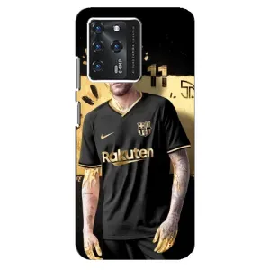 Силиконовый Чехол ZTE Blade V30 (Gold Neymar)