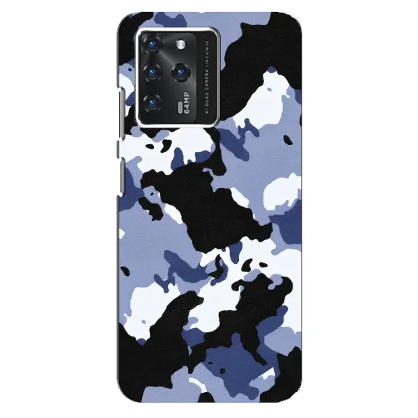 Чехол с рисунком «Камуфляжный Серый» для ZTE Blade V30 Чехол с рисунком «Камуфляжный Серый» для ZTE Blade V30