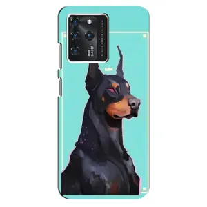 Чехол ДОБЕРМАН для ZTE Blade V30 (Король доберман)
