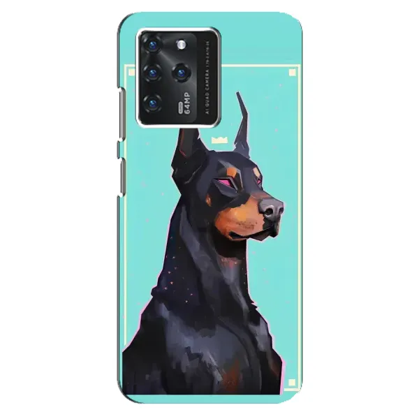 Чохол з малюнком «Король доберман» для ZTE Blade V30 Чохол з малюнком «Король доберман» для ZTE Blade V30