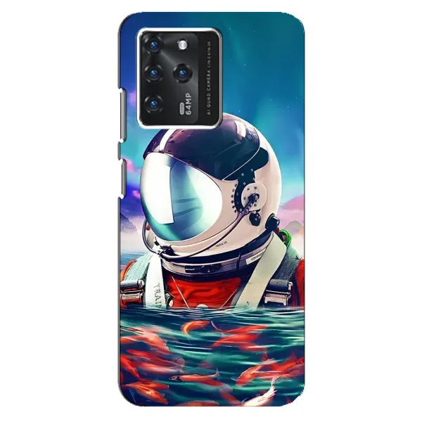 Чехол с рисунком «Космонавт в воде» для ZTE Blade V30 Чехол с рисунком «Космонавт в воде» для ZTE Blade V30