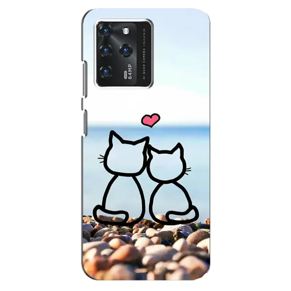 Чехол с рисунком «Котейки» для ZTE Blade V30 Чехол с рисунком «Котейки» для ZTE Blade V30
