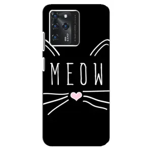Бампер з зображенням Котиків для ЗТЕ Блейд В30 (КОТИК MEOW)