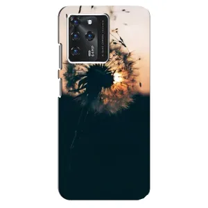 Силиконовый Чехол с одуванчиками на ZTE Blade V30 (Красивый одуванчик)