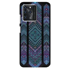 Силиконовый Чехол на ZTE Blade V30 (Крутой орнамент)