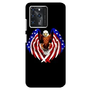 Чохол Прапор USA для ZTE Blade V30 (Крила США)