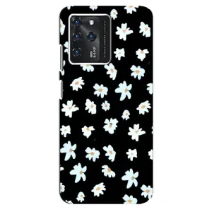 Чехол с ромашками на ZTE Blade V30 (Маленькие ромашки)