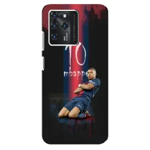 Чехол (TPU) с Футболистом на ZTE Blade V30 (MBAPPE 10)