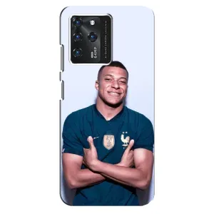 Чехол (TPU) с Футболистом на ZTE Blade V30 (Мбаппешичка)