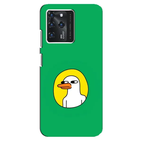 Чехол с рисунком «Мем Утка» для ZTE Blade V30