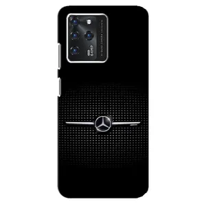 Силиконовый бампер с картинкой машины на ZTE Blade V30 (Mercedes)