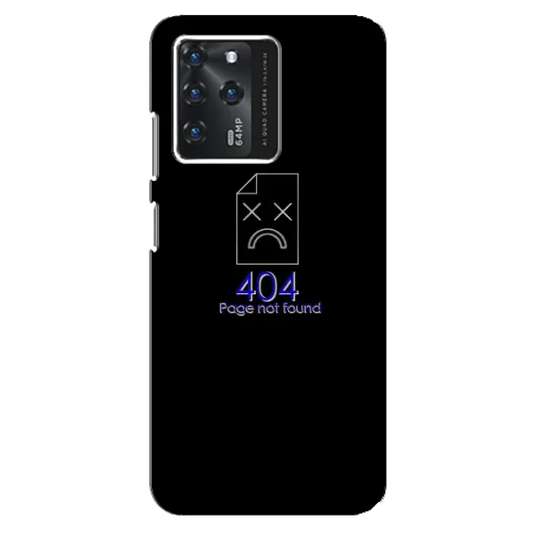 Чехол с рисунком «Ошибка 404» для ZTE Blade V30 Чехол с рисунком «Ошибка 404» для ZTE Blade V30