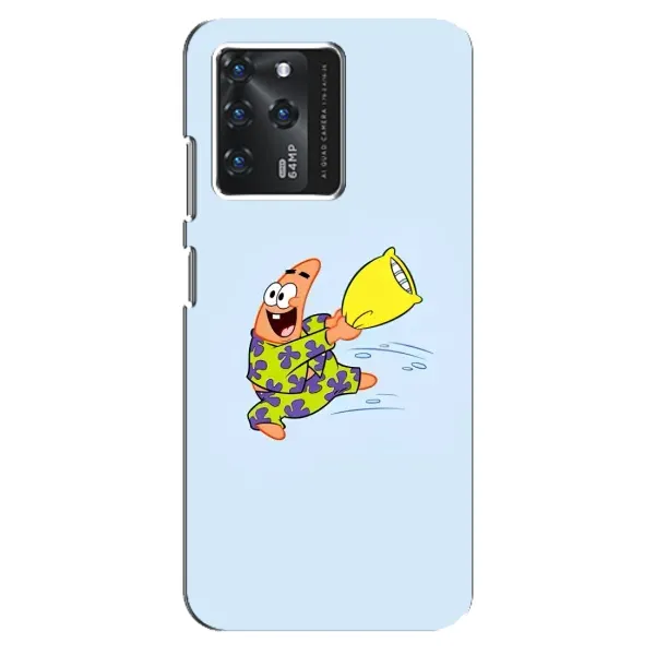 Чехол с рисунком «Патрик с подушкой» для ZTE Blade V30 Чехол с рисунком «Патрик с подушкой» для ZTE Blade V30