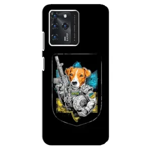Чохол з принтом для ZTE Blade V30 (Патрон Воїн)