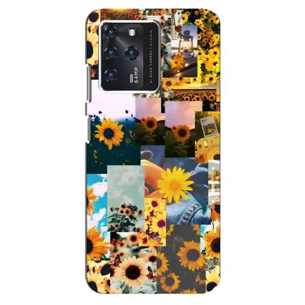 Чехол с рисунком «Подсолнуховый дизайн» для ZTE Blade V30 Чехол с рисунком «Подсолнуховый дизайн» для ZTE Blade V30