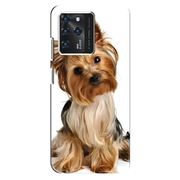 Чехол с рисунком «Собака Терьер» для ZTE Blade V30