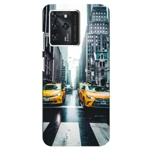 Силиконовый бампер (Работники) на ZTE Blade V30 (Такси)