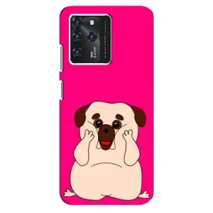 Чехол (ТПУ) Милые собачки для ZTE Blade V30 (Веселый Мопсик)