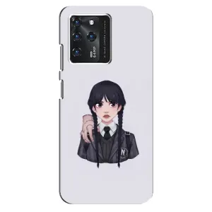 Чехлы с принтом Уэнсдей на ZTE Blade V30 (Вещь Венсдей)