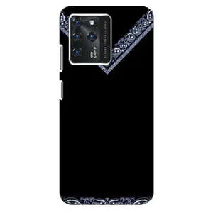 Силиконовый Чехол на ZTE Blade V30 (Воротник вышиванки)