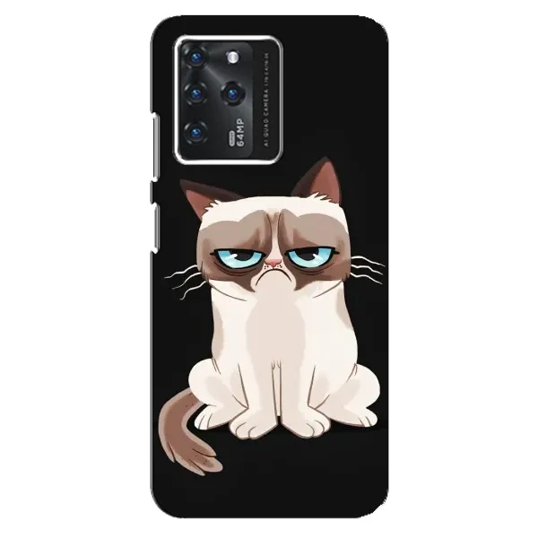 Чехол с рисунком «Взгляд кота» для ZTE Blade V30