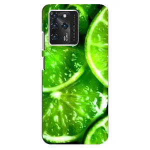 Чехол с изображением вкусной еды для ZTE Blade V30 (Яркий ЛАЙМ)