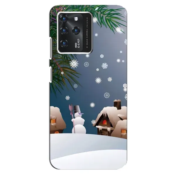 Чехол с рисунком «Зима» для ZTE Blade V30 Чехол с рисунком «Зима» для ZTE Blade V30