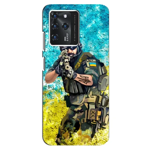 Чехол с рисунком «ЗСУ Воин» для ZTE Blade V30 Чехол с рисунком «ЗСУ Воин» для ZTE Blade V30