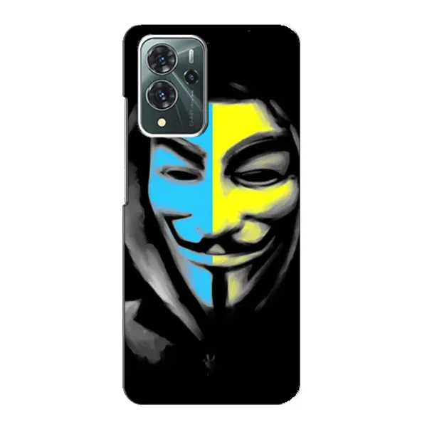 Чохол з малюнком «Анонімус патріот» для ZTE Blade V40 Pro Чохол з малюнком «Анонімус патріот» для ZTE Blade V40 Pro